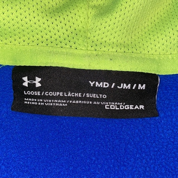 Kids Under Armour Blue Hoodie - Picture 5 of 5